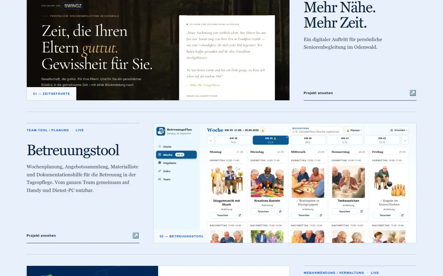 Ansicht 2 von SWINGZ Projekte