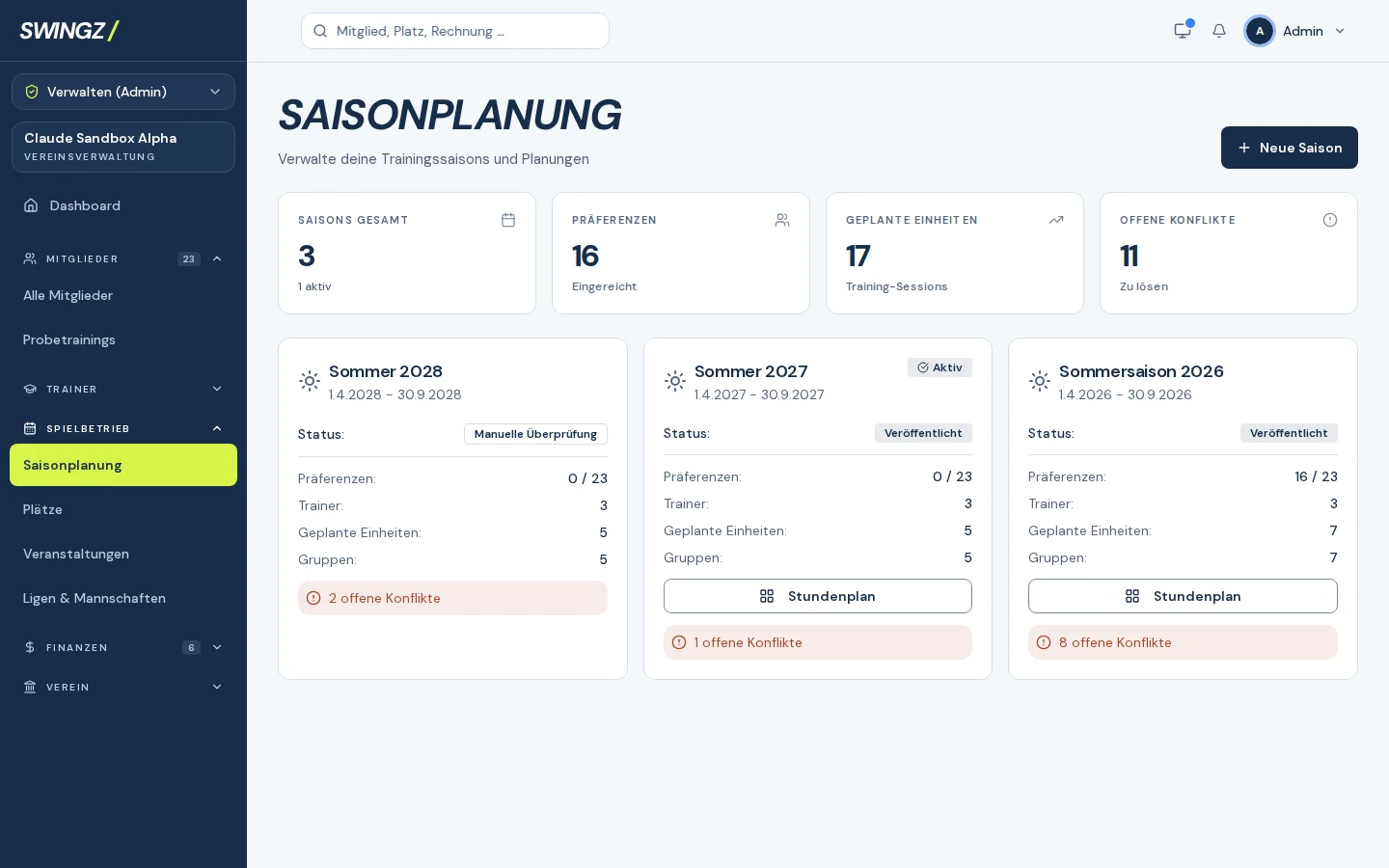 Ansicht 2 von swingz — die tennis app